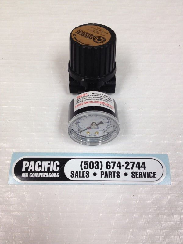 HUSKY Husky E100971 Air Regulator with Pressure Gauge