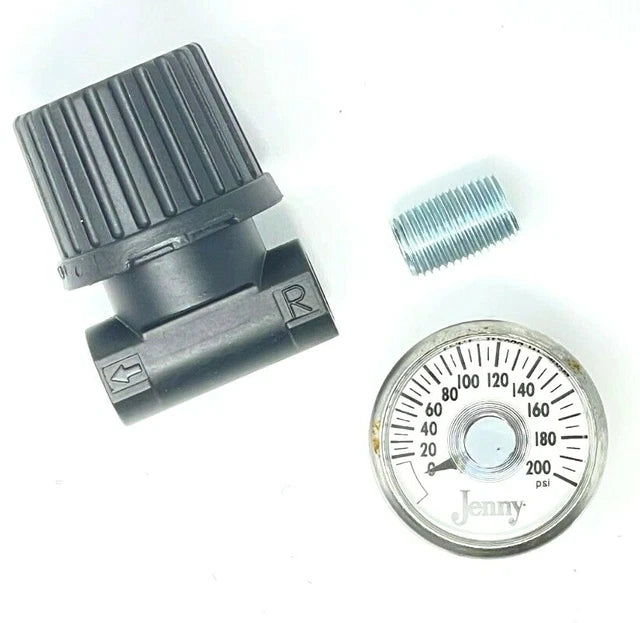HUSKY Husky E100971 Air Regulator with Pressure Gauge
