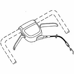 HUSQVARNA Husqvarna 589818808 Control Cable Assembly