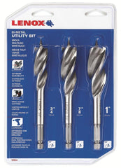 LENOX Lenox 10954 General Bi-Metal Utility Bit Kit, 3-Piece