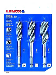 LENOX Lenox 10954 General Bi-Metal Utility Bit Kit, 3-Piece