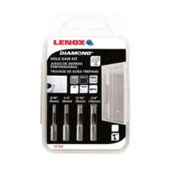 LENOX Lenox 12158 Diamond Bi-Metal Hole Saw Kit - 4 Piece
