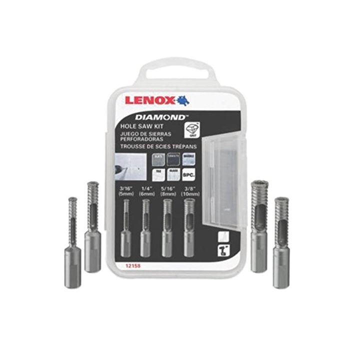 LENOX Lenox 12158 Diamond Bi-Metal Hole Saw Kit - 4 Piece