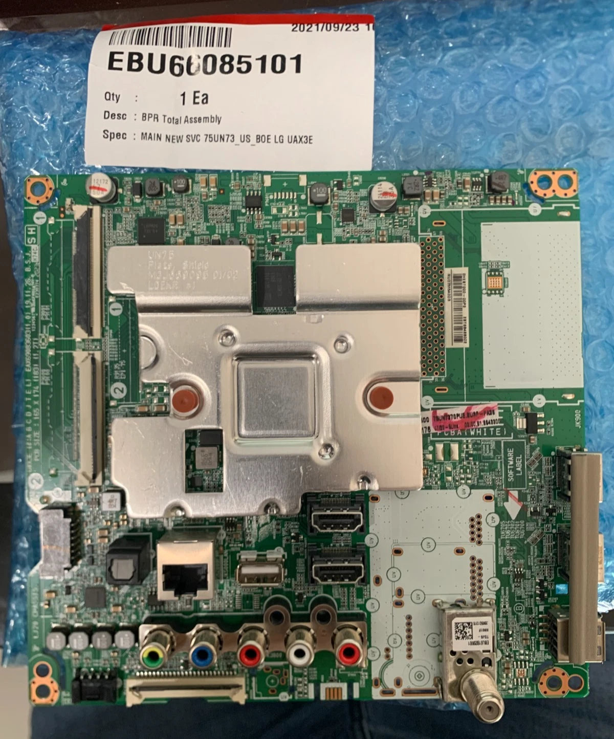 LG LG EBU66085101 BPR Total Assembly Main Board