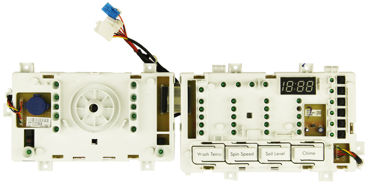 LG LG EBR75092933 Washer Display PCB Assembly