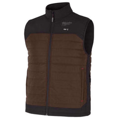 MILWAUKEE Milwaukee M300N-212X M12 AXIS Heated Vest Kit - Brown 2XL