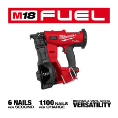 MILWAUKEE MILWAUKEE 2909-20 Milwaukee M18 FUEL 2909-20 Coil Roofing Nailer