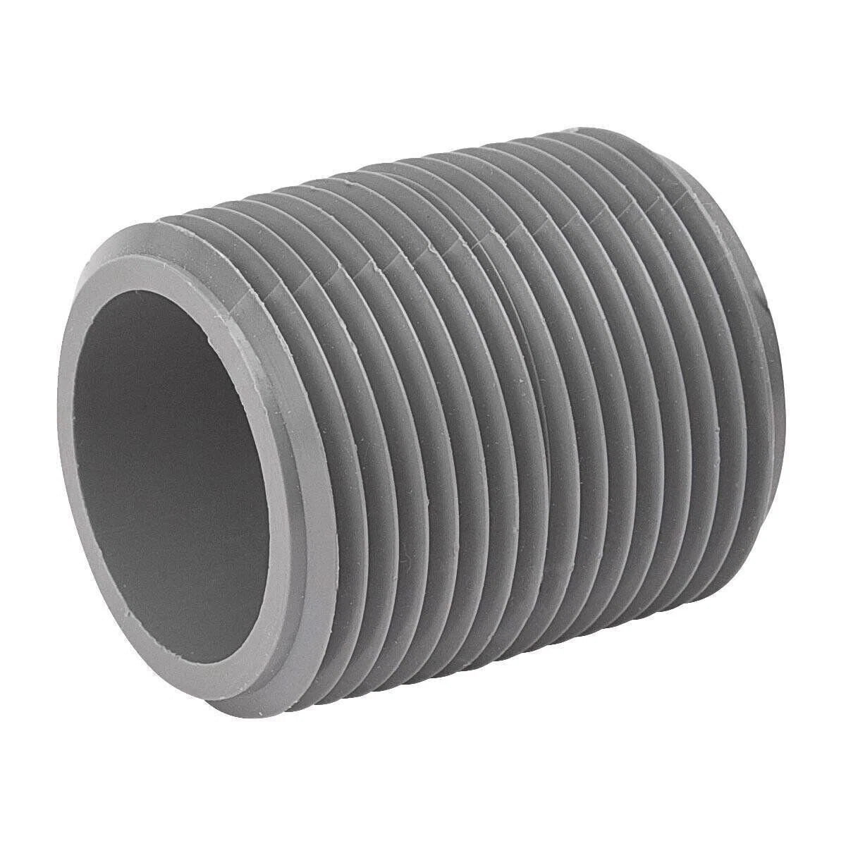 MUELLER STREAMLINE B&K LLC 406-001 Nipple PVC80 1-1/4xClose