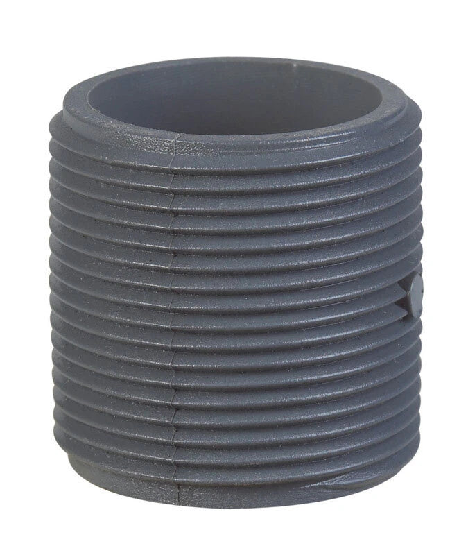 MUELLER STREAMLINE B&K LLC 406-001 Nipple PVC80 1-1/4xClose