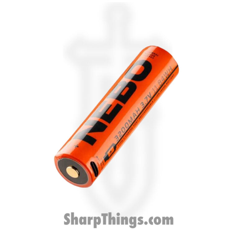 NEBO NEBO NEB-BAT-0008 NEBO 18650 Rechargeable Battery 3200mAh