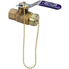 NIBCO NIBCO VALVES S585-70-HC Bronze Ball Valve Two-Piece Solder x Hose