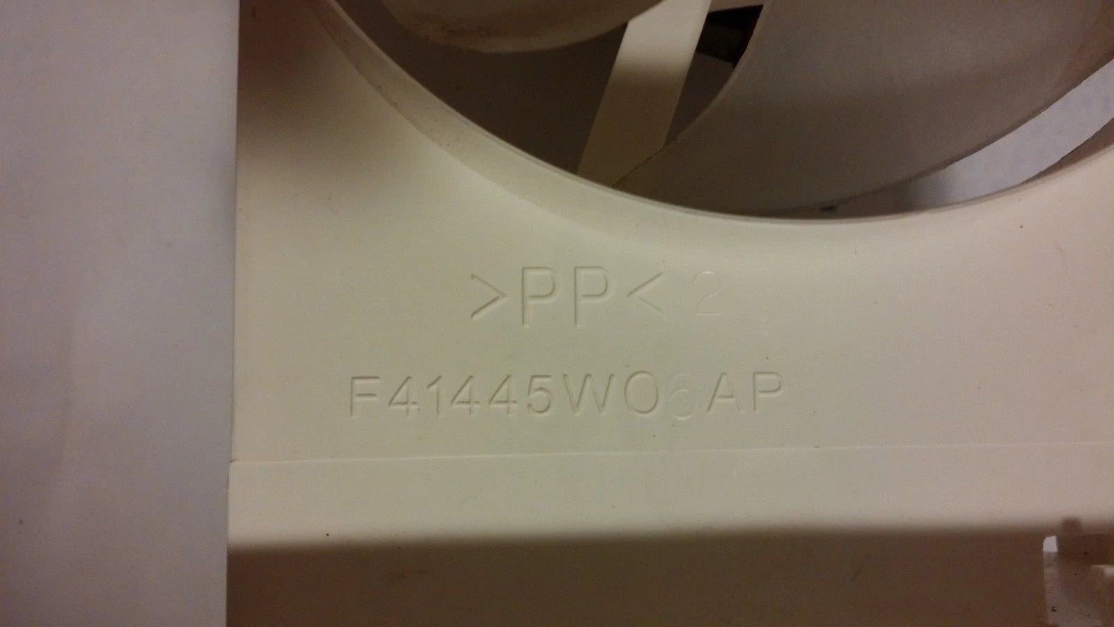 PANASONIC Panasonic F40084T00AP Microwave Oven Fan Blade