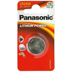PANASONIC PANASONIC CR2430 Lithium Coin Cell Battery 3V