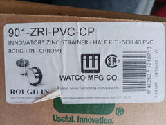 PLASTICS Plastics 901-ZRI-PVC-CP Innovator Lift & Turn Bath Waste Half Kit