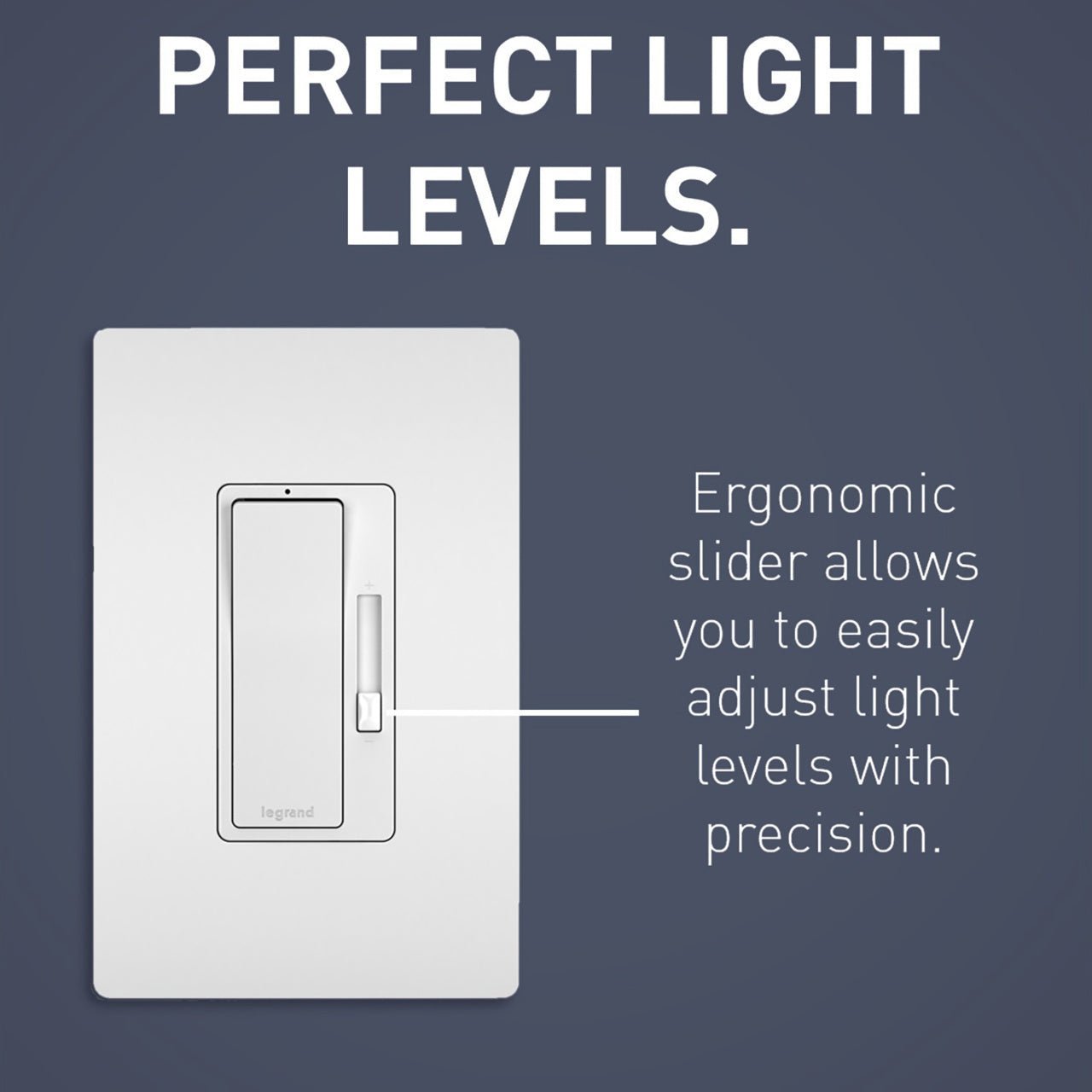 LEGRAND Pass & Seymour RH703PTUTCCCV4 Tru-Universal Single Pole/3-Way Dimmer