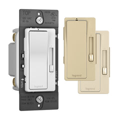 LEGRAND Pass & Seymour RH703PTUTCCCV4 Tru-Universal Single Pole/3-Way Dimmer