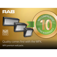 RAB LIGHTING RAB LIGHTING WPX2 Field-Adjustable LED Wall Pack