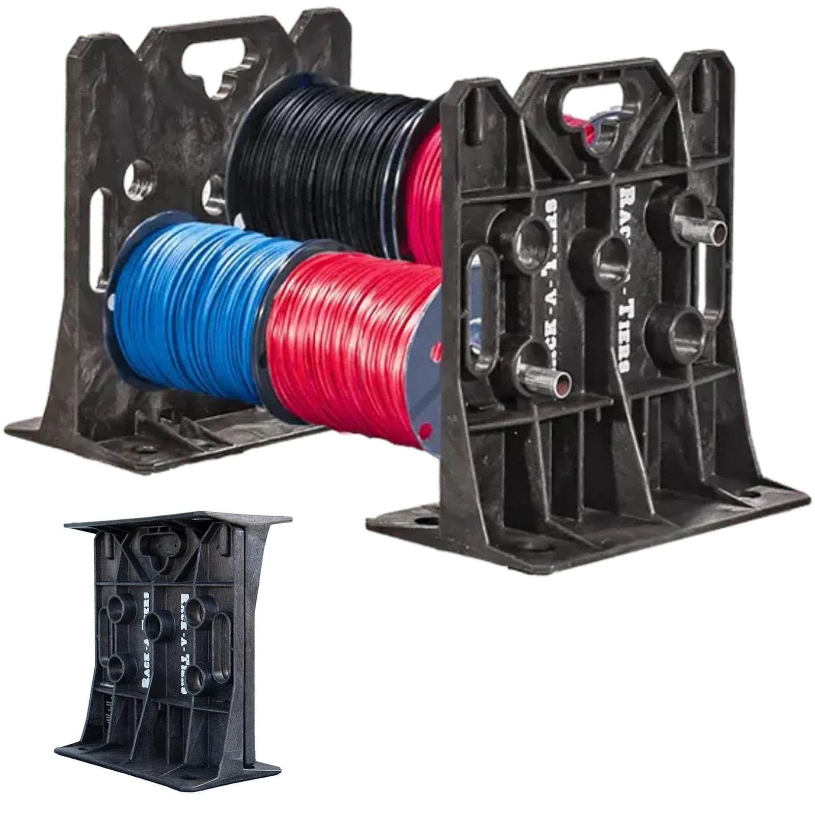 RACK-A-TIERS Rack-A-Tiers 11455Black Multi-Purpose Wire Dispenser