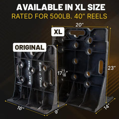 RACK-A-TIERS Rack-A-Tiers 11455Black Multi-Purpose Wire Dispenser