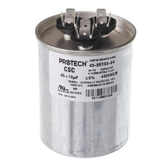 RUUD RUUD 43-25133-24 Dual Run Capacitor - 45 + 10 UF/MFD 440V