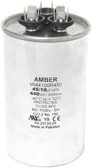 RUUD RUUD 43-25133-24 Dual Run Capacitor - 45 + 10 UF/MFD 440V