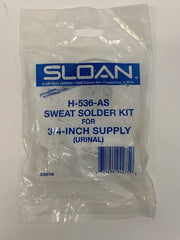 SLOAN Sloan Valve H536AS Sweat Solder Adapter Kit