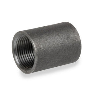 SMITH-COOPER Smith-Cooper 23MC4040 4-Inch Black Steel Full Coupling