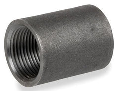 SMITH-COOPER Smith-Cooper 23MC4040 4-Inch Black Steel Full Coupling