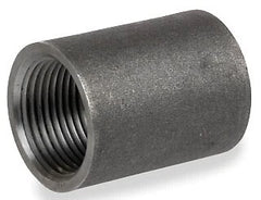 SMITH-COOPER Smith-Cooper 23MC4010 1-Inch Black Merchant Steel Straight Coupling