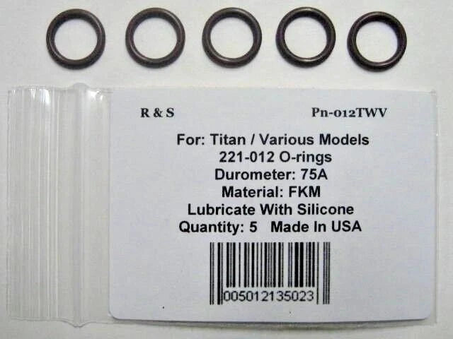 TITAN TITAN 221-012 Viton O-Ring