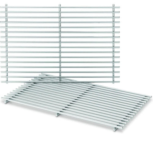 WEBER WEBER 65619 Stainless Steel Cooking Grates Set of 2 Replacement