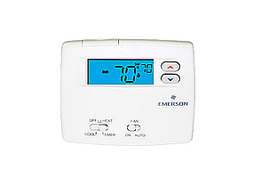 TRANE Trane THT2812 Non-Programmable 1H/1C Thermostat with 2 inch Display