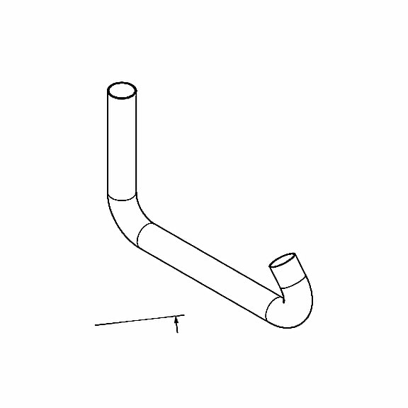 TRANE Trane TUB10441 TUBE, SHORT ORIFICE HEADER, CKT 2