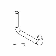 TRANE Trane TUB10441 TUBE, SHORT ORIFICE HEADER, CKT 2