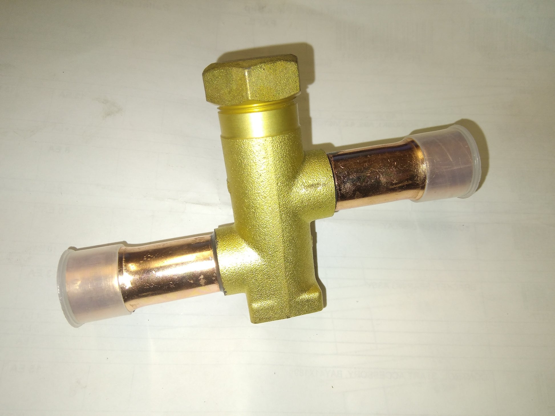 TRANE Trane VAL10538 Suction Valve Side Body