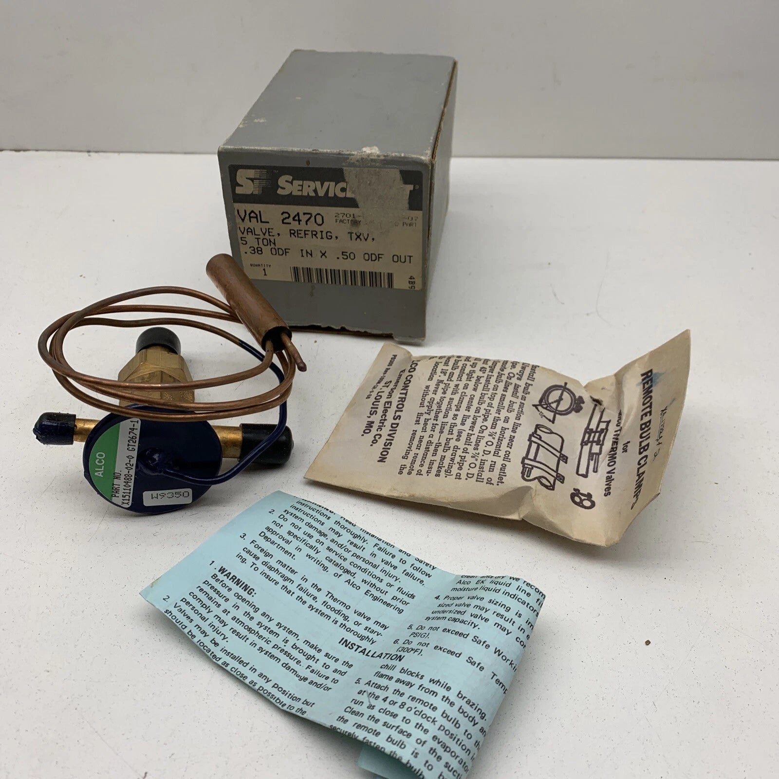 TRANE TRANE VAL2470 Thermo Expansion Valve