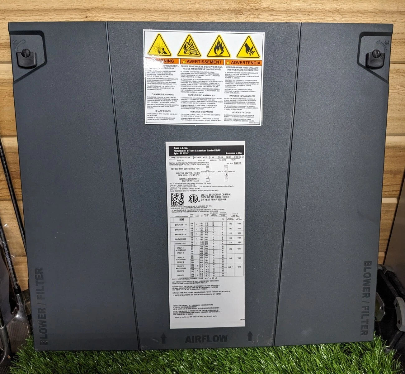 TRANE Trane PNL27522 Panel