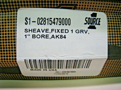 YORK YORK S1-028-15479-000 Fixed Sheave, 1 Groove, 1 inch Bore