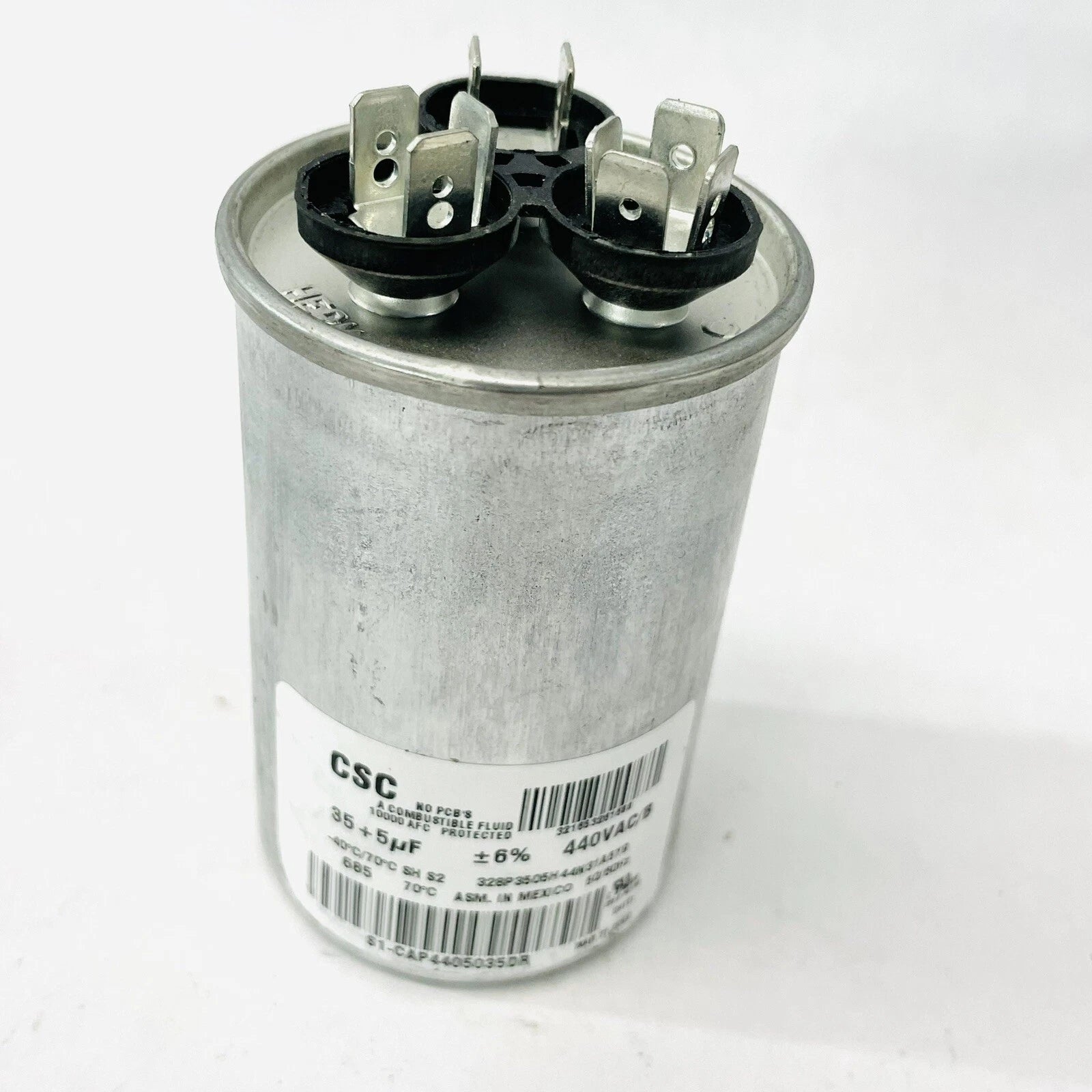 YORK YORK S1-CAP4405035DR Dual Run Capacitor 35/5 MFD 440V