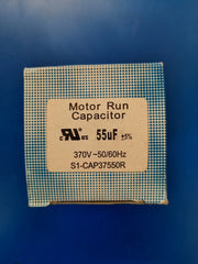 YORK YORK S1-CAP37550R Run Capacitor - 55 MFD, 370V, Round