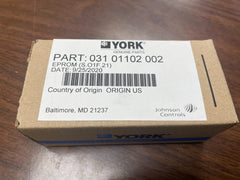 YORK YORK 031-01102-002 EPROM IC Chip