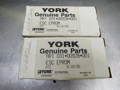 YORK YORK 031-00928-001 EPROM Programmed Recip
