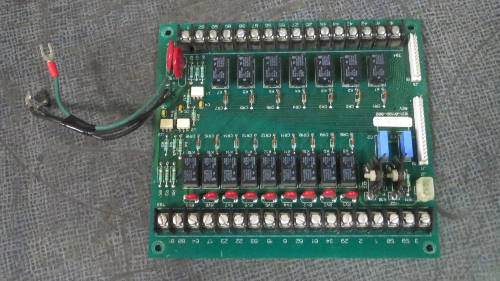 YORK YORK 031-01199-000 Control Relay Board