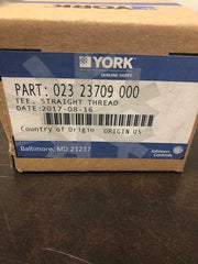YORK YORK 023-23709-000 Straight Thread Tee