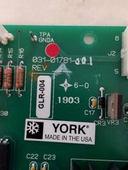 YORK York 031-01781-001 I/O Expansion Board