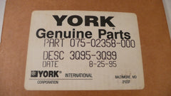 YORK YORK 075-02358-000 Gasket 5-3/8 x 3-1/2