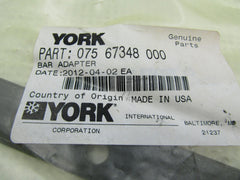 YORK YORK 075-67348-000 Bar Adapter