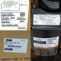 YORK York 015-04380-904 Tandem A/C Compressor