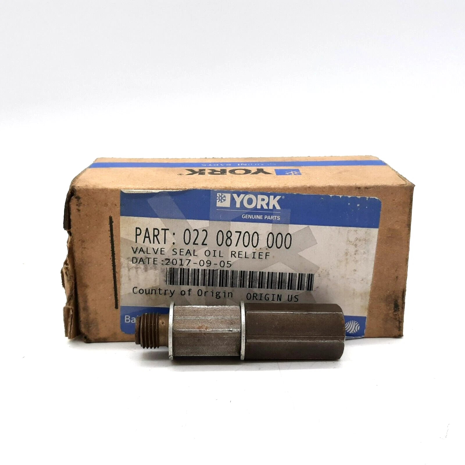 YORK YORK 022-08700-000 Oil Relief Valve Seal