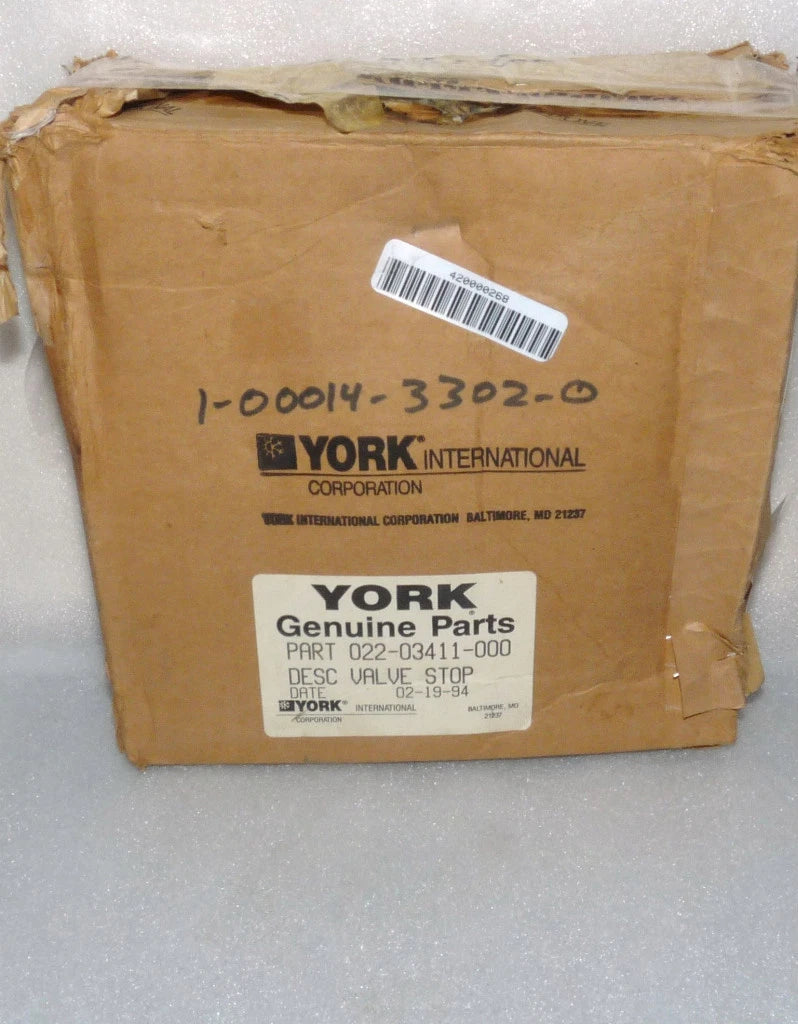 YORK YORK 022-03411-000 Valve Stop 3-Way 1/2 NPT